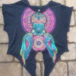 Psychedelic crop top